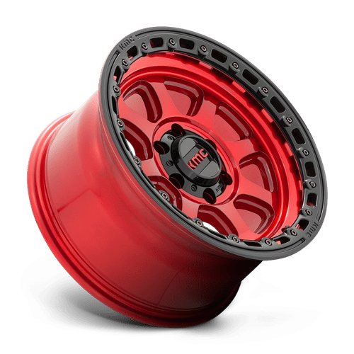 KMC KM548 17X9 5X5.0 C-RED BLK-LP -12MM