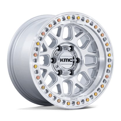 KMC GRS 17X9 8X180 124 +18 G-SLV MACH-FC