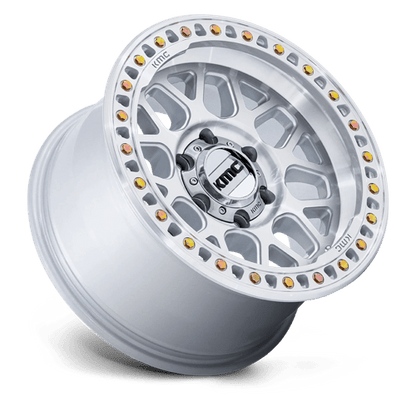 KMC GRS 18X9 6X5.5 106 -12 G-SLV MACH-FC