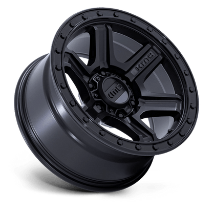 KMC OUTRUN 17X8.5 5X5 71 +18 MBLK GBLK-LP