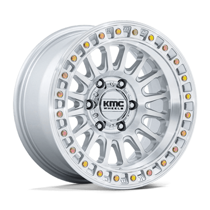 KMC IMS 18X9 6X5.5 106 +0 G-SLV MACH-FC