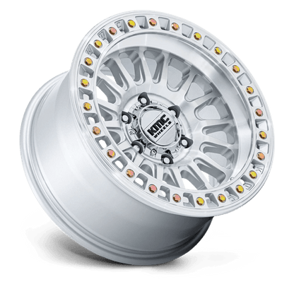 KMC IMS 17X8.5 6X5.5 106 +25 G-SLV MACH-FC