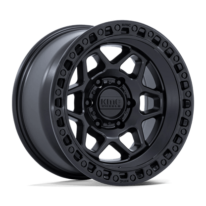 KMC TORX 17X8.5 6X135 87 +0 M-BLK G-BLK-LP