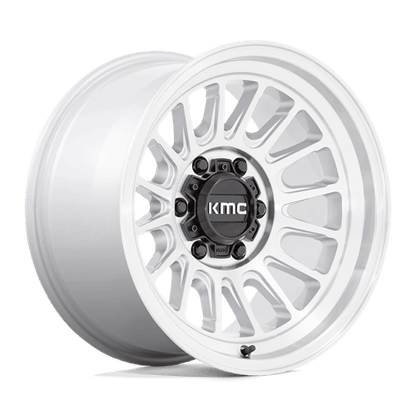 KMC KM724 IMPACT OL 17X8.5 5X5.0 SLV-MACH +0