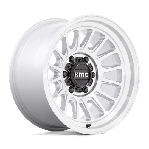 KMC KM724 IMPACT OL 17X8.5 5X5.0 SLV-MACH +0