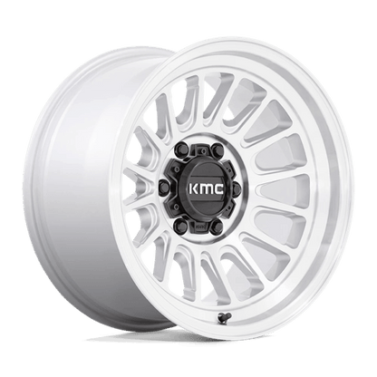 KMC KM724 IMPACT OL 17X8.5 5X5.0 SLV-MACH +0