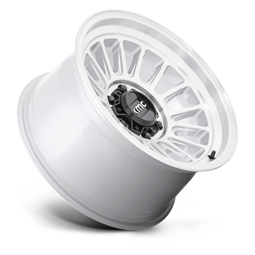 KMC KM724 IMPACT OL 17X8.5 5X5.0 SLV-MACH +0