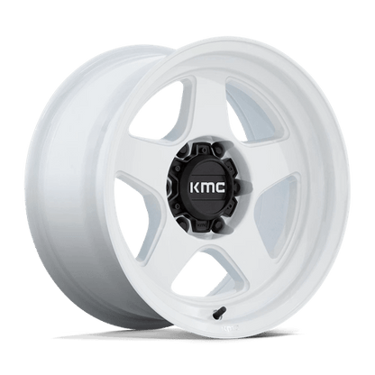 KMC LOBO 17X8.5 6X5.5 106 G-WHT -10
