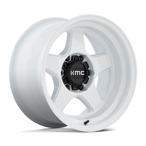 KMC LOBO 17X8.5 6X5.5 106 G-WHT +18
