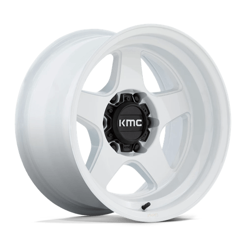 KMC LOBO 17X9 5X5.0 71 G-WHT -38