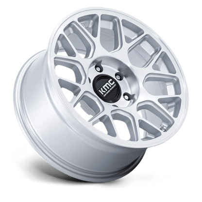 KMC HATCHET 17X8.5 6X5.5 106 +25 G-SLV-MCH