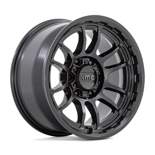 KMC KM727 WRATH 17X8.5 5X5.0 71.5 S-BLK +0