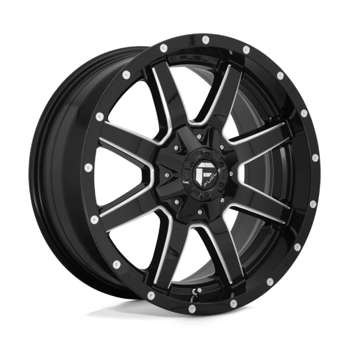 Fuel 1PC D610 MAVERICK 18X9 5X4.5/5.0 NBL -12MM