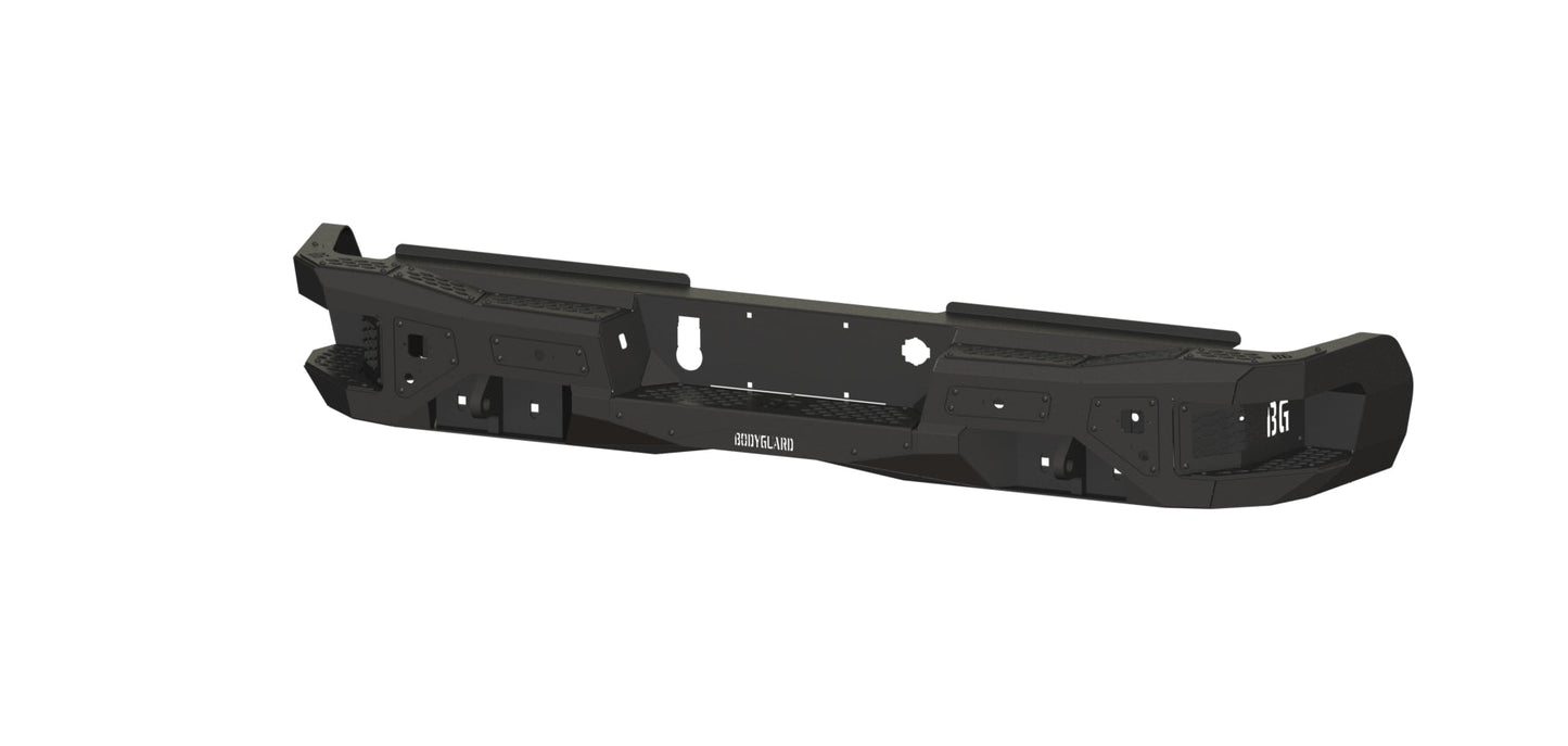 Bodyguard Bumpers Freedom Series Rear - Textured Black Rear Bumper - MFC20BYT
