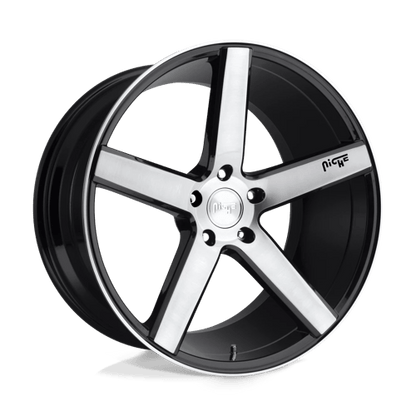 Niche 1PC MILAN 20X8.5 5X112 66.56 MBL 34MM