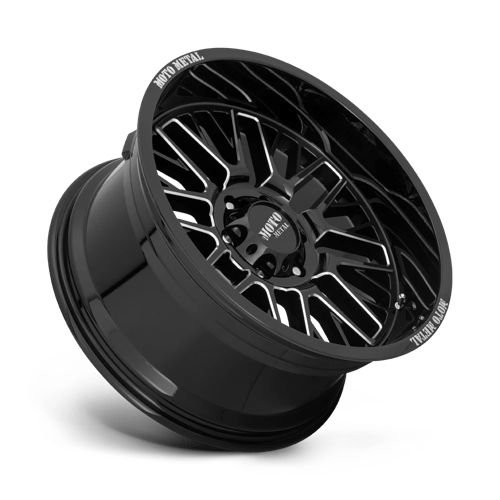 Moto Metal MO802 22X10 6X5.5 G-BLK MILL -18MM
