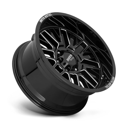 Moto Metal MO802 22X10 6X5.5 G-BLK MILL -18MM