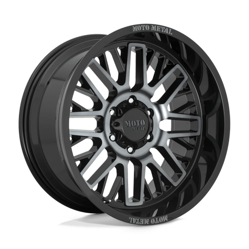 Moto Metal MO802 20X9 8X6.5 G-BLK MCH GTCC 18MM