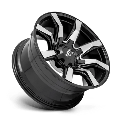 Moto Metal MO804 20X10 6X135/5.5 G-BLK MACH -18MM
