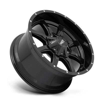 Moto Metal MO970 18X10 8X6.5 G-BLK MILL LIP -24MM