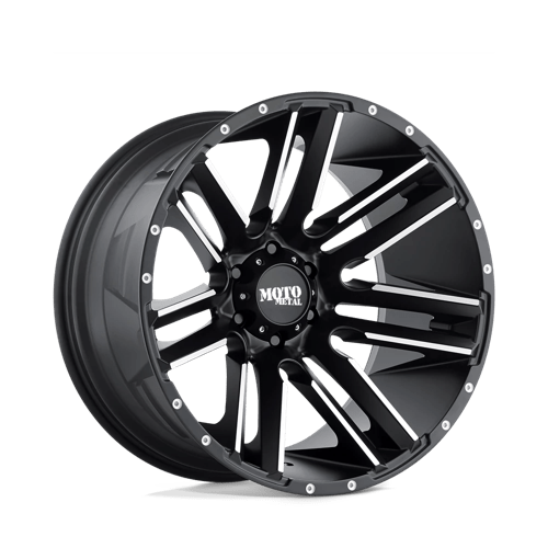 Moto Metal MO978 20X10 5X5.5 S-BLK MACH -24MM
