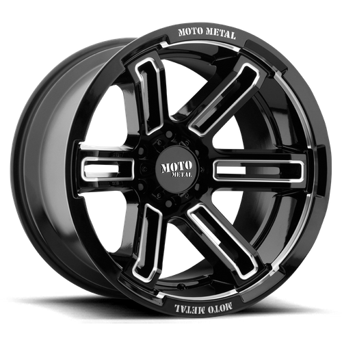 Moto Metal MO991 20X9 5X5.5 G-BLK MILL 0MM