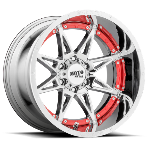 Moto Metal MO993 20X9 6X4.5 CHROME 18MM  CB 66.1