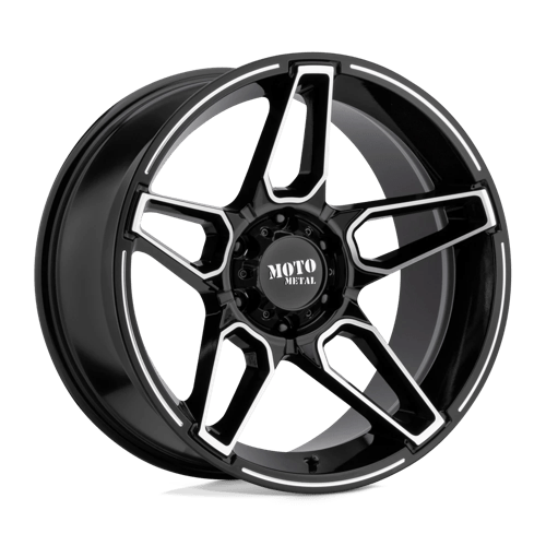 Moto Metal MO994 20X12 6X135 G-BLK MACH -44MM