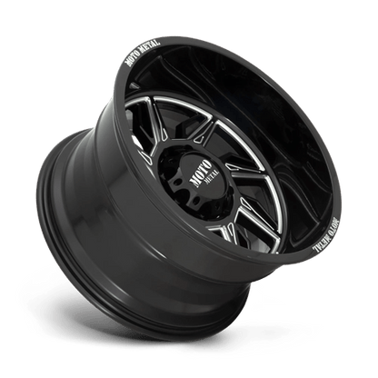 Moto Metal MO997 20X10 6X135 G-BLK MILL -18MM LEFT