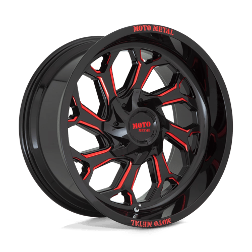 Moto Metal MO999 20X10 6X135/5.5 GBLK MILL RTCC -18