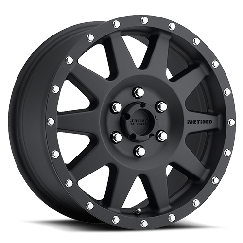 Method Race Wheels MR301 The Standard, 15x7, -6mm Offset, 6x5.5, 108mm Centerbore, Matte Black