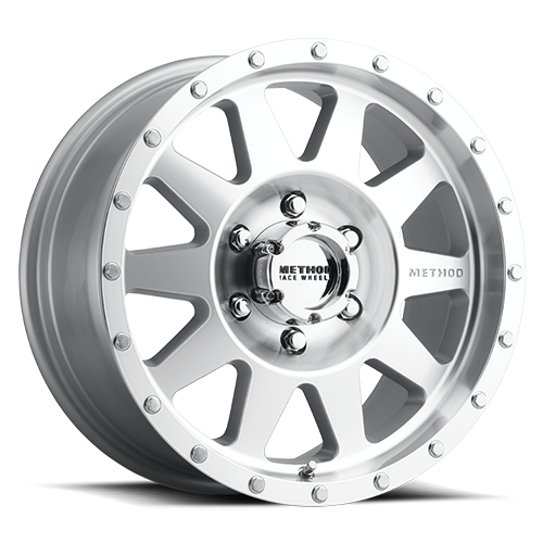 Method Race Wheels MR301 The Standard, 16x8, 0mm Offset, 6x5.5, 108mm Centerbore, Machined - Clear Coat