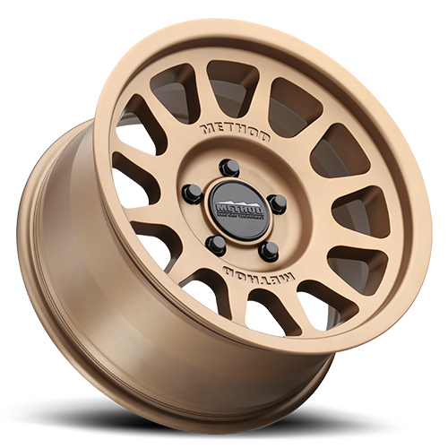 Method Race Wheels MR703 Bead Grip, 17x8.5, +25mm Offset, 5x5, 71.5mm Centerbore, Method Bronze
