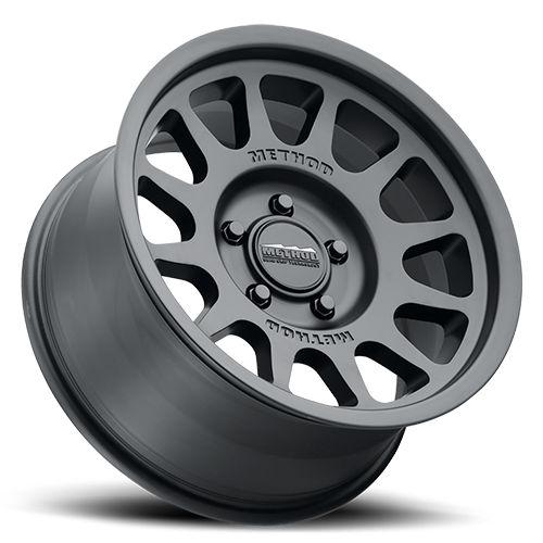 Method Race Wheels MR703 Bead Grip, 17x9, -12mm Offset, 5x5, 71.5mm Centerbore, Matte Black
