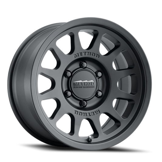 Method Race Wheels MR703 Bead Grip, 17x9, -12mm Offset, 6x5.5, 106.25mm Centerbore, Matte Black