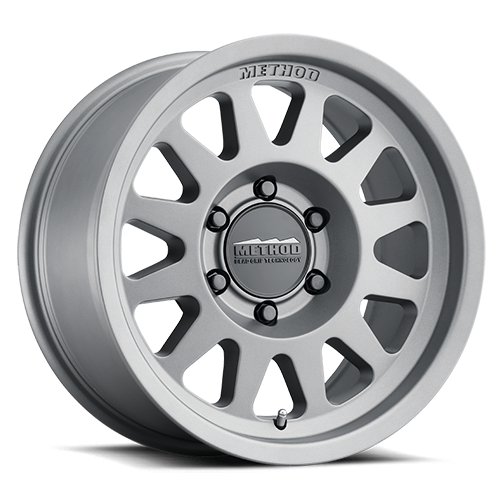 Method Race Wheels MR704 Bead Grip, 17x8.5, 0mm Offset, 6x5.5, 106.25mm Centerbore, Titanium