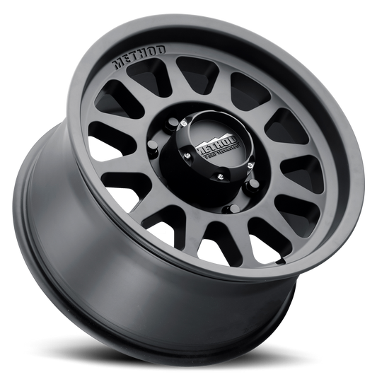 Method Race Wheels MR704 HD Bead Grip, 17x9, +18mm Offset, 8x170, 130.81mm Centerbore, Matte Black