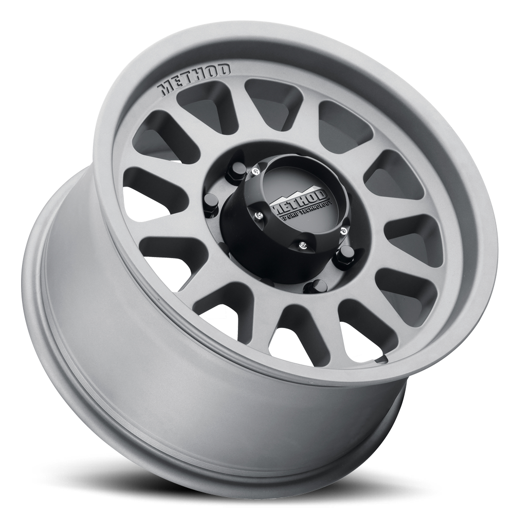 Method Race Wheels MR704 HD Bead Grip, 17x9, +18mm Offset, 8x170, 130.81mm Centerbore, Titanium