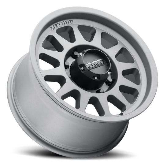 Method Race Wheels MR704 HD Bead Grip, 17x9, +18mm Offset, 8x170, 130.81mm Centerbore, Titanium