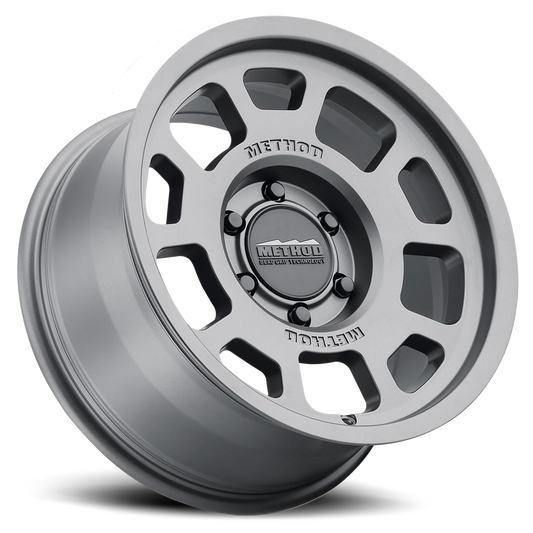 Method Race Wheels MR705 Bead Grip, 17x8.5, 0mm Offset, 5x5, 71.5mm Centerbore, Titanium