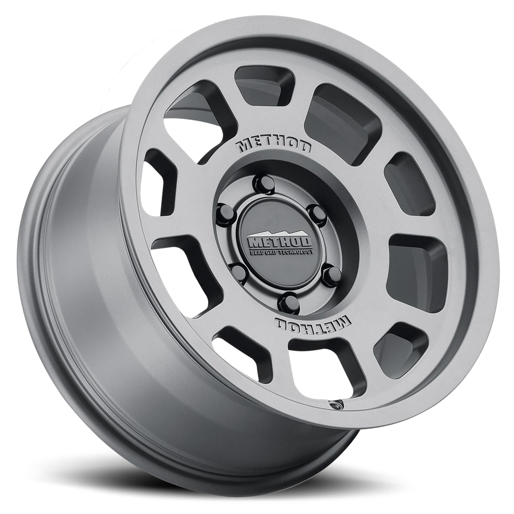 Method Race Wheels MR705 Bead Grip, 17x8.5, +35mm Offset, 5x150, 110.5mm Centerbore, Titanium