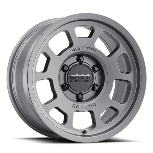 Method Race Wheels MR705 Bead Grip, 18x9, +25mm Offset, 5x150, 110.5mm Centerbore, Titanium
