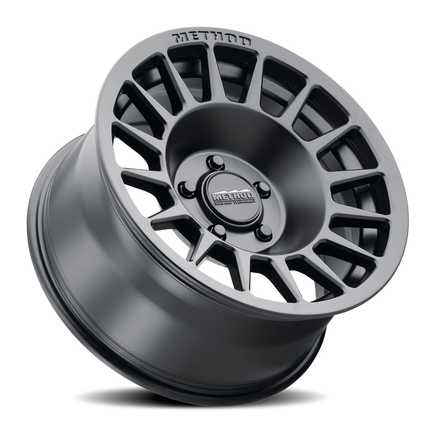 Method Race Wheels MR707 Bead Grip, 17x8.5, +38mm Offset, 5x108, 63.4mm Centerbore, Matte Black