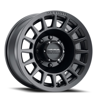 Method Race Wheels MR707 Bead Grip, 18x9, +18mm Offset, 8x6.5, 130.81mm Centerbore, Matte Black