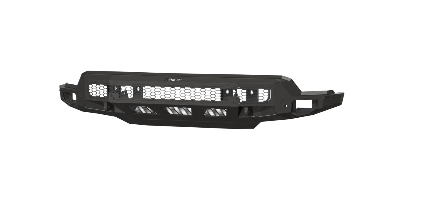 Bodyguard Bumpers Freedom Series Base (Non-Winch) - Bare Metal Front Bumper - NAC22AYBNN