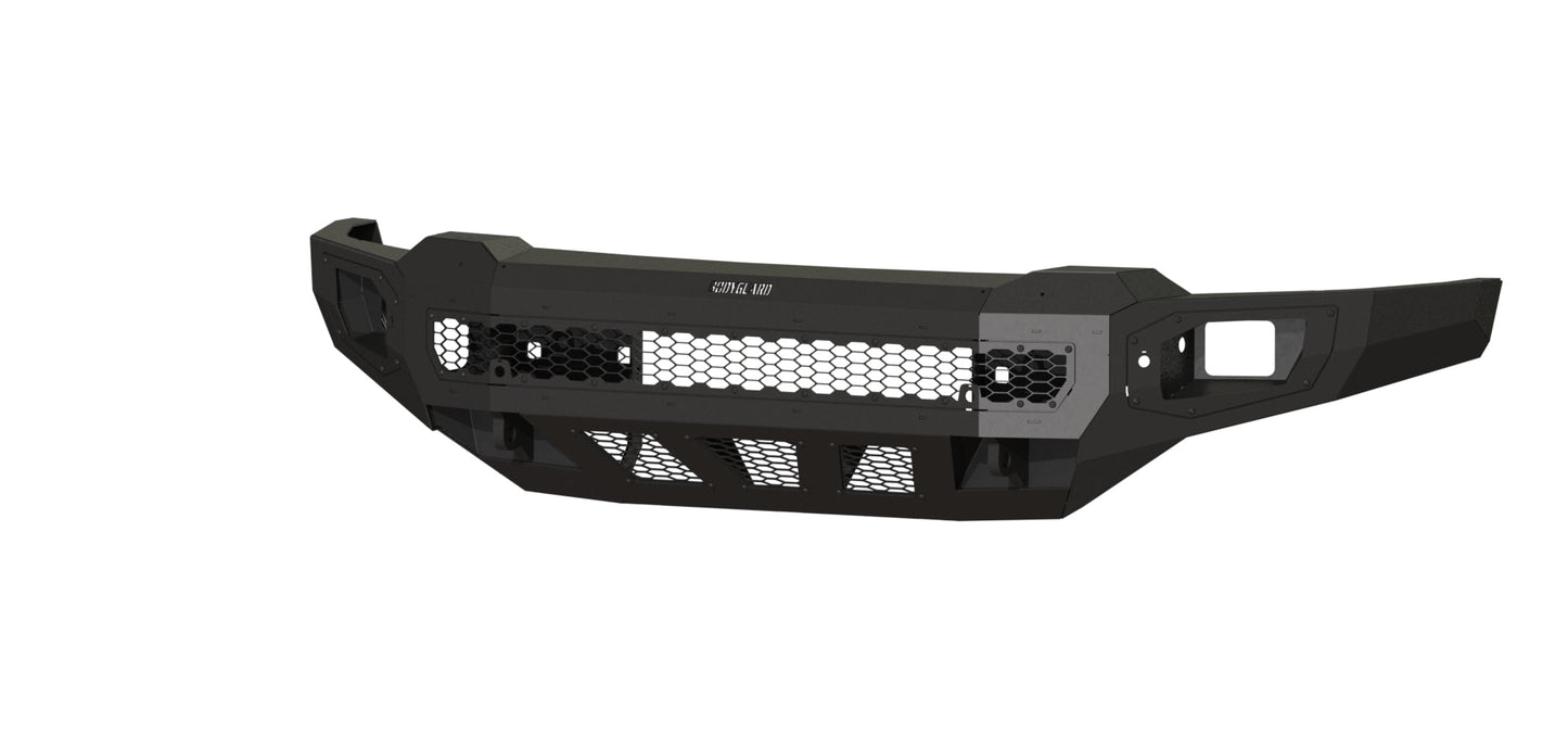 Bodyguard Bumpers Freedom Series Base - Textured Black Front Bumper - NAC24BYTNN