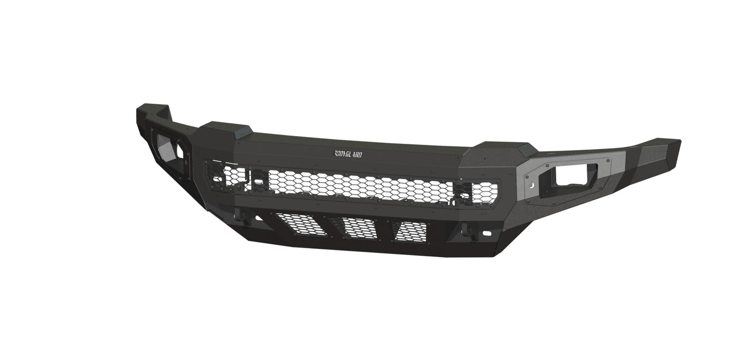 Bodyguard Bumpers Freedom Series Base - Bare Metal Front Bumper - NAF23DNBNN