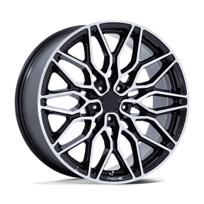 Niche 1PC CALABRIA 5 22X10.5 5X120 74 +38 GBLK-MCH