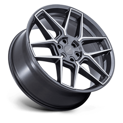 Niche 1PC RISE 22X9.5 5X115 71 +15 ANTH MACH-FC