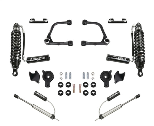 Fabtech K7103DL Uniball UCA Lift System w/Shocks
